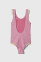 Суцільний дитячий купальник United Colors of Benetton рожевий