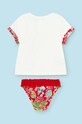 Mayoral costum de baie din două piese pentru bebelusi 1642.4P.Baby.PPYH violet SS24