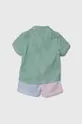 Dječja pamučna pidžama Polo Ralph Lauren šarena