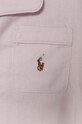 Polo Ralph Lauren pijamale de bumbac pentru copii roz 4P0145