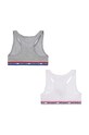 Dětská sportovní podprsenka Converse 2-pack 4C0309 bílá SS24