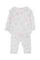 Tartine et Chocolat pijamale de bumbac pentru copii set bej TY54040.60.74