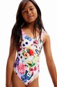 Desigual costum de baie dintr-o bucată pentru copii moale multicolor 24SGMK02