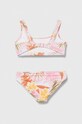 Abercrombie & Fitch dwuczęściowy strój kąpielowy dziecięcy KI211.4012 różowy SS24