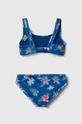 Dvojdielne detské plavky Abercrombie & Fitch KI211.4012 modrá SS24