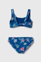 Dvojdielne detské plavky Abercrombie & Fitch KI211.4012 modrá SS24