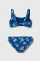Dvojdielne detské plavky Abercrombie & Fitch modrá
