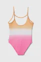 Dječji jednodijelni kupaći kostim Abercrombie & Fitch roza