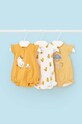 Mayoral Newborn body bebe 3-pack set galben 1713.2J.Newborn.PPYH
