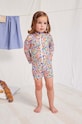 Bobo Choses costum de baie dintr-o bucată pentru bebeluși moale multicolor 124AB118