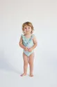 блакитний Суцільний дитячий купальник Bobo Choses Для дівчаток