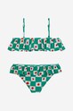 Dvoudílné dětské plavky Bobo Choses 124AC146 zelená SS24