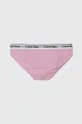rózsaszín Calvin Klein Underwear gyerek bugyi 2 db
