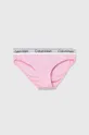 roza Otroške spodnje hlače Calvin Klein Underwear 5-pack