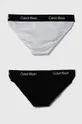 Detské nohavičky Calvin Klein Underwear 2-pak čierna