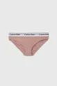 Παιδικά εσώρουχα Calvin Klein Underwear 2-pack ροζ