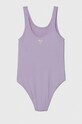 Guess jednoczęściowy strój kąpielowy dziecięcy J4GZ03.MC040.PPYH fioletowy SS24