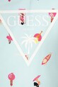 Fete Guess costum de baie dintr-o bucată pentru copii J4GZ40.MC052.PPYH turcoaz