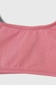 Fete Pepe Jeans costum de baie pentru copii din două piese LUREX SC BIKINI SET PGB10404 roz