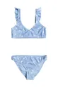 Roxy dwuczęściowy strój kąpielowy dziecięcy DREAMER niebieski