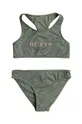 zelena Dječji dvodijelni kupaći kostim Roxy BASIC ACTIVE CR Za djevojčice