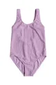 fioletowy Roxy jednoczęściowy strój kąpielowy dziecięcy ARUBA RG Dziewczęcy