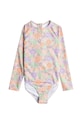 Roxy costum de baie dintr-o bucată pentru copii ALL ABOUT SOL moale portocaliu ERGWR03392