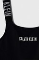 Dziewczynka Calvin Klein Jeans jednoczęściowy strój kąpielowy dziecięcy KY0KY00057.PPYH czarny