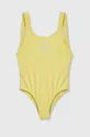 жовтий Суцільний дитячий купальник Tommy Hilfiger Для дівчаток