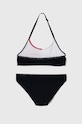 Παιδικό μαγιό δύο τεμαχίων Tommy Hilfiger UG0UG00718.PPYH σκούρο μπλε SS24