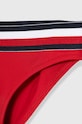 Tommy Hilfiger dwuczęściowy strój kąpielowy dziecięcy czerwony UG0UG00724.PPYH