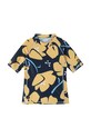 Reima t-shirt kąpielowy dziecięcy Joonia Planet friendly niebieski 5200138C.PPYH