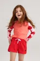 Detské plavkové šortky Reima Nauru akva červená