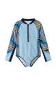 Reima jednoczęściowy strój kąpielowy dziecięcy Aalloilla niebieski