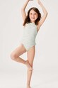 Roxy costum de baie dintr-o bucată pentru copii HIBILINENE verde ERLX103106