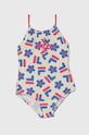 Детский слитный купальник Fila SALLES мягкая бежевый FAK0345