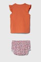 zippy pijamale din bumbac pentru bebelusi 3105954101 portocaliu SS24