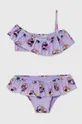 фіолетовий Роздільний дитячий купальник zippy x Disney Для дівчаток