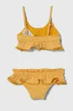 Dječji dvodijelni kupaći kostim zippy zlatna