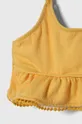 žltá Dvojdielne detské plavky zippy