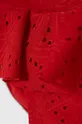 czerwony zippy dwuczęściowy strój kąpielowy dziecięcy