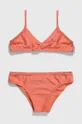 Dječji dvodijelni kupaći kostim zippy 2-pack narančasta