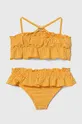 Dvodijelni kupaći kostim za bebe zippy narančasta