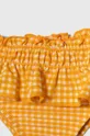 narancssárga zippy kétrészes baba fürdőruha