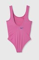 Девочка Детский слитный купальник Nike Kids MULTI LOGO NESSE724 розовый