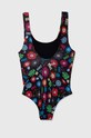 Fete Nike Kids costum de baie dintr-o bucată pentru copii GARDEN PARTY NESSE725 negru
