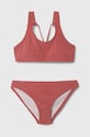 Dvoudílné dětské plavky Protest PRTHONOLUA jemně vyztužené růžová 7910843