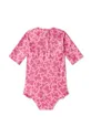Tous jednoczęściowy strój kąpielowy niemowlęcy różowy
