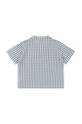 Chlapec Detská bavlnená košeľa Konges Sløjd KS100333 modrá