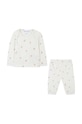 Dječaci Dječja pamučna pidžama Tartine et Chocolat TY54110.80.86 bijela
